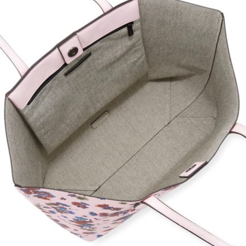 NWT Rebecca Minkoff Pink Floral Beautiful Tote Bag PRICE FIRM!Thank you - Picture 13 of 15